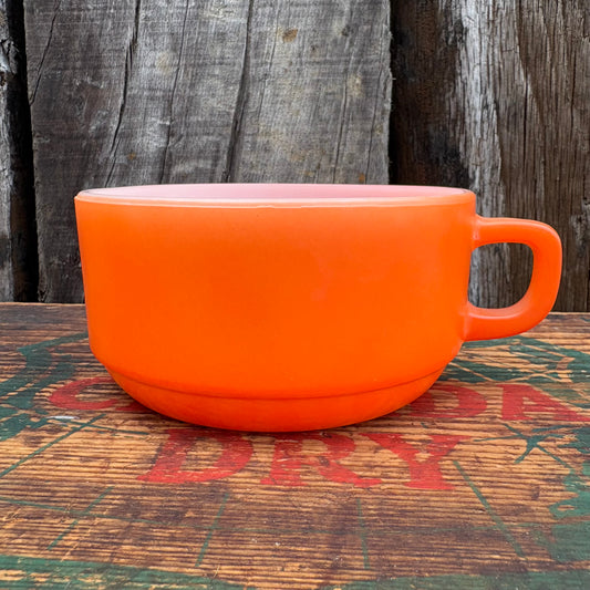 【1960-1976 USA vintage】Fire-King soup mug cup