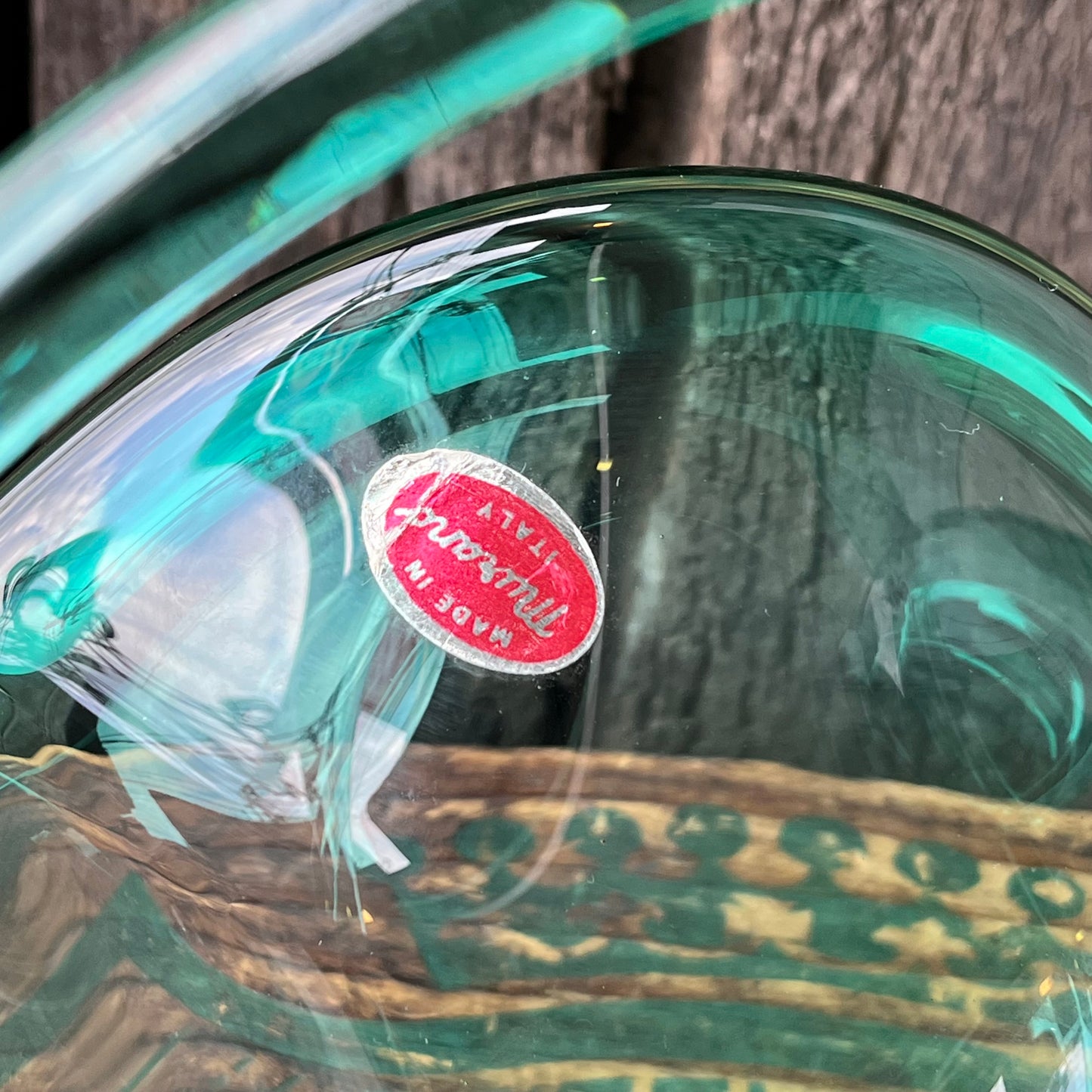 【60s Italy vintage】Murano Glass Bowl