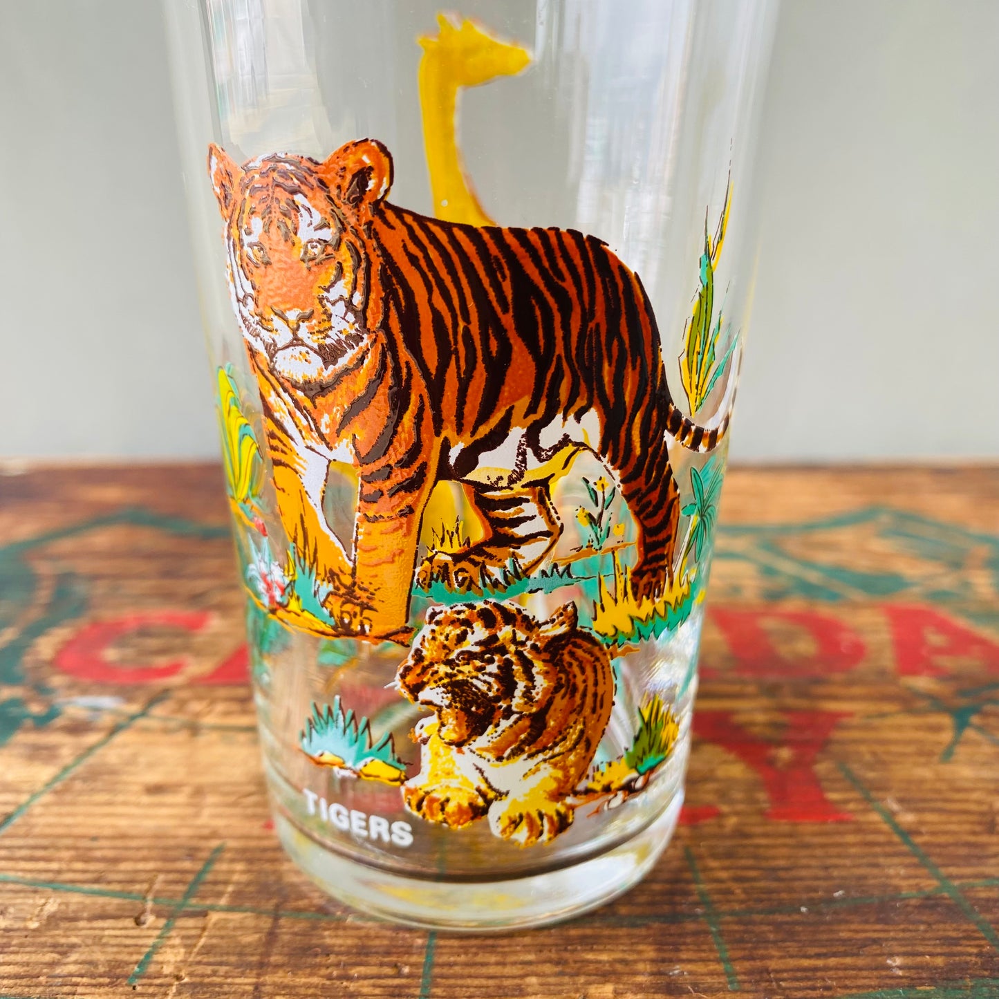 【USA vintage】animal glass