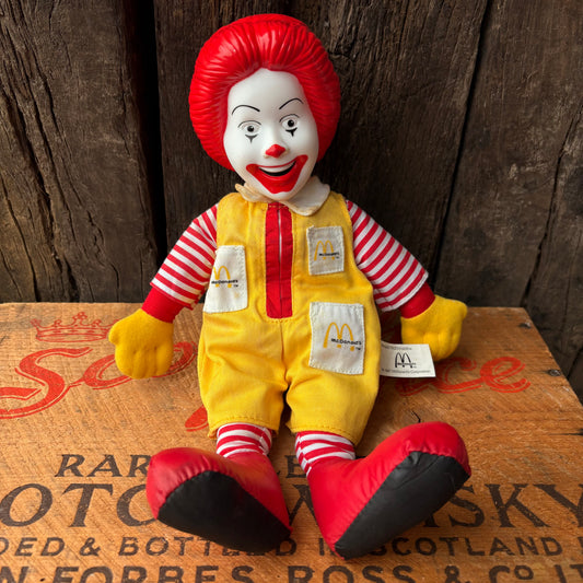 【1997】 Hong Kong McDonald’s Plush Doll Ronald McDonald