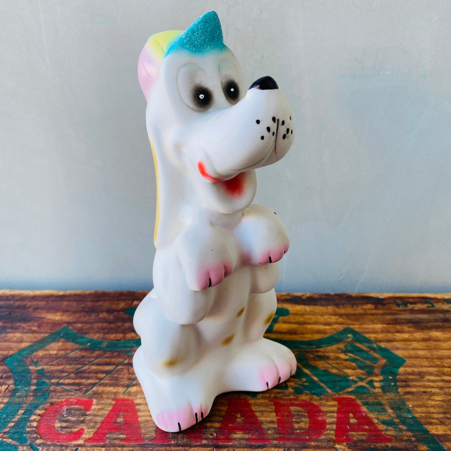 【USA vintage】犬の置物