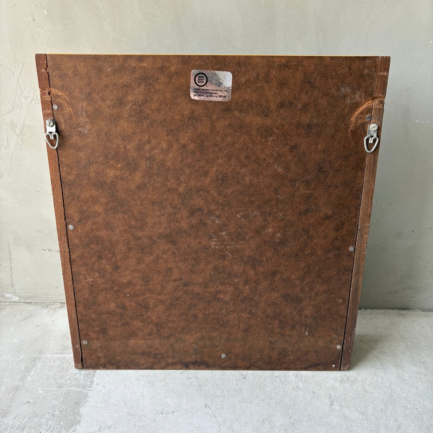 【1970's USA vintage】midcentury Peter pepper magazine rack