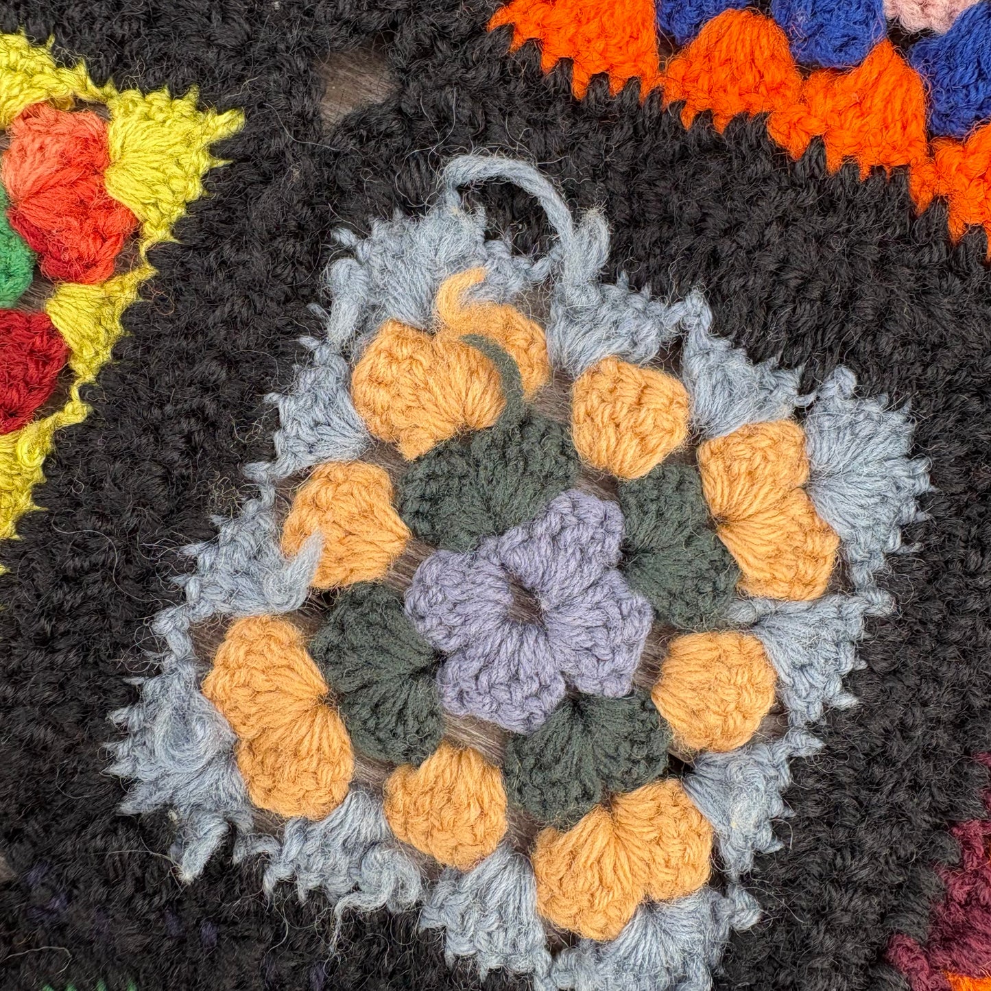 【 USA vintage】granny blanket