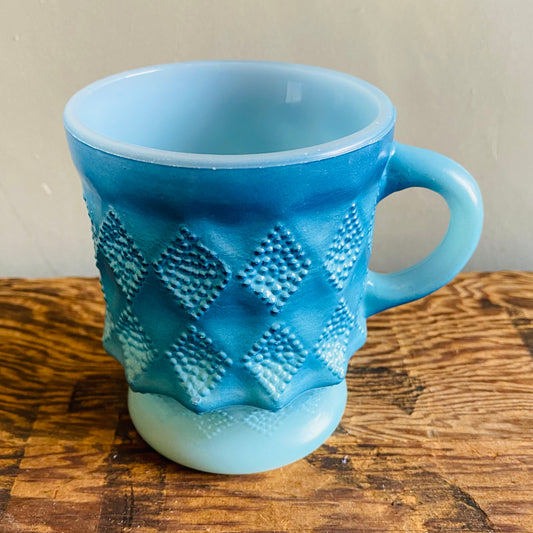 【USA vintage】 FIRE KING キンバリー ブルー