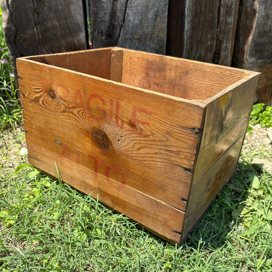 【USA vintage】wood box