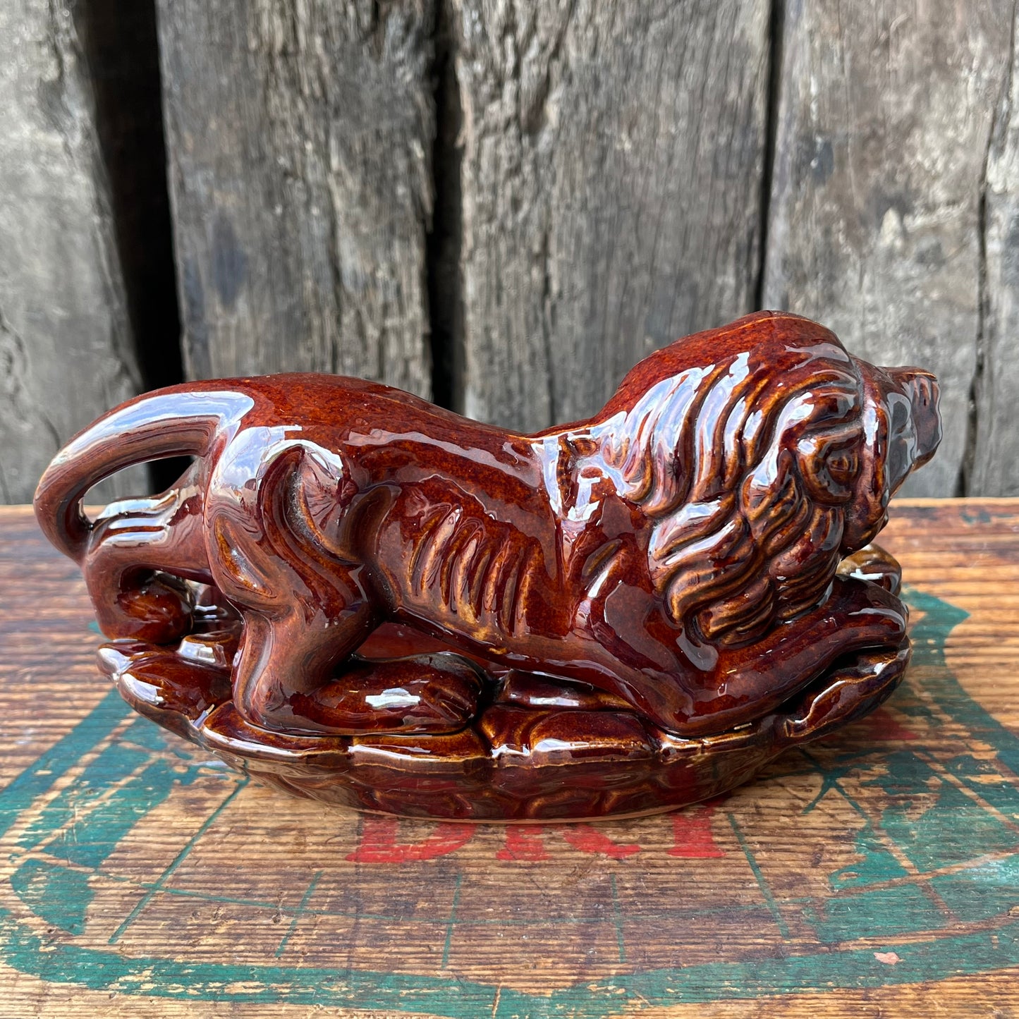 【USA vintage】JAPAN Lion Ashtray