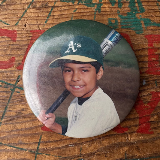 【USA vintage】PINBACK BOTTON boy