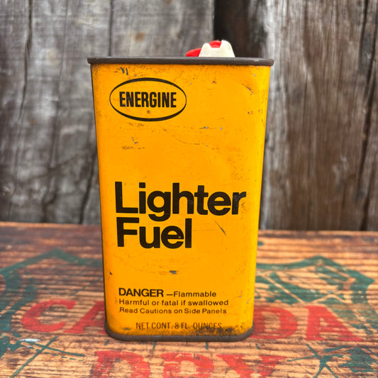 【USA vintage】ENERGINE Lighter Fuel oil can