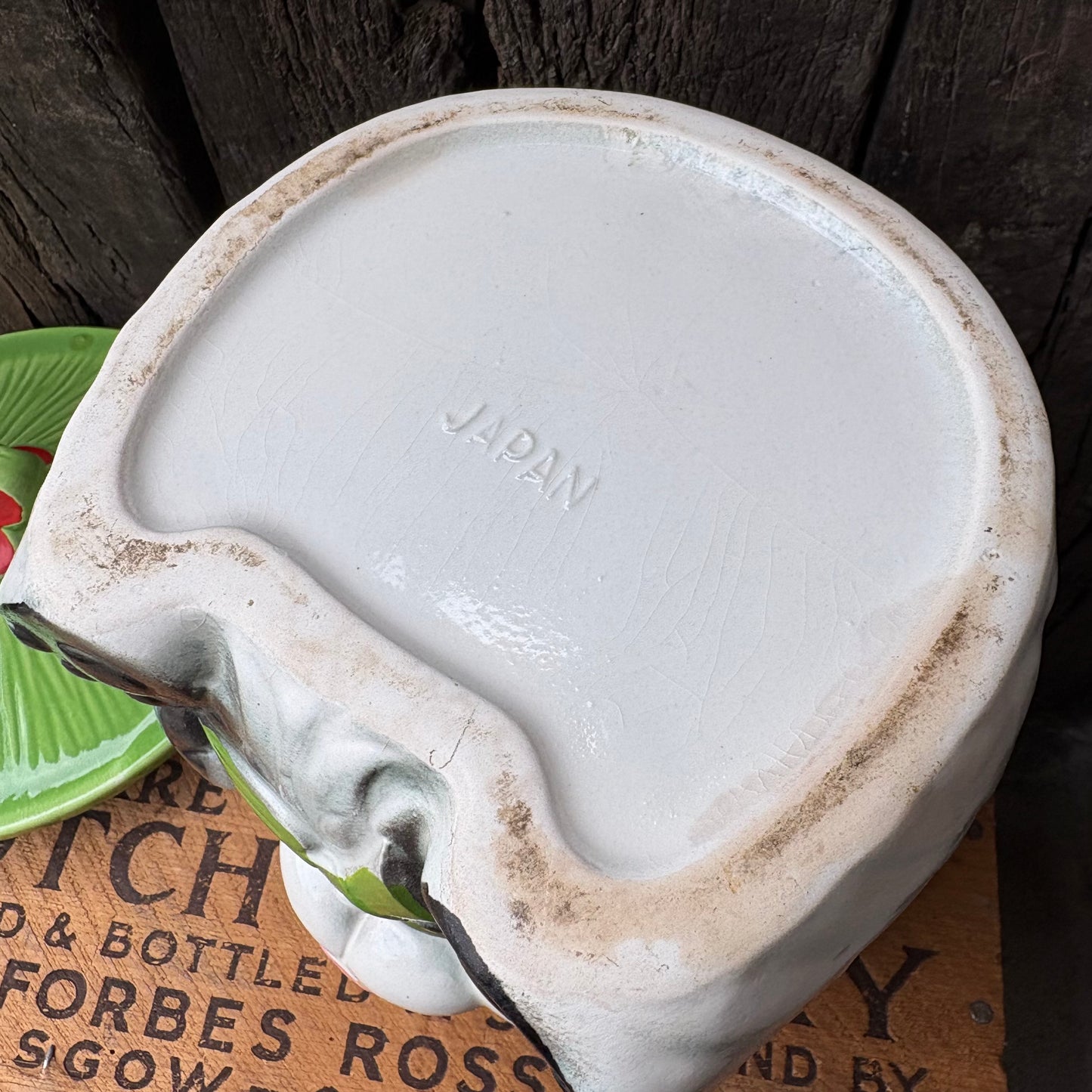 【1960s JAPAN vintage】Ceramic Cookie Jar panda