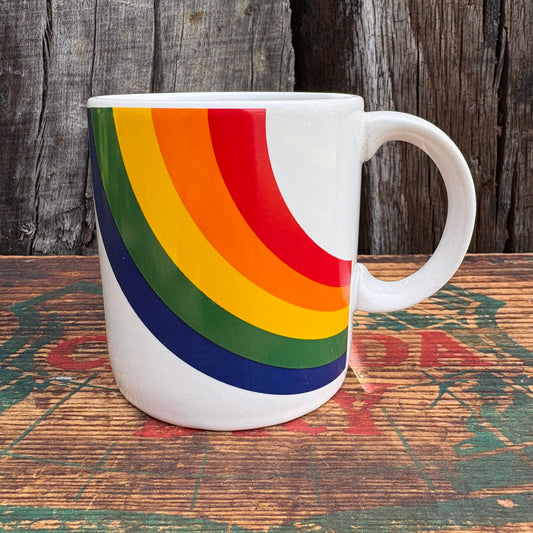 【USA vintage】’84 F.T.D.A. Rainbow Mug