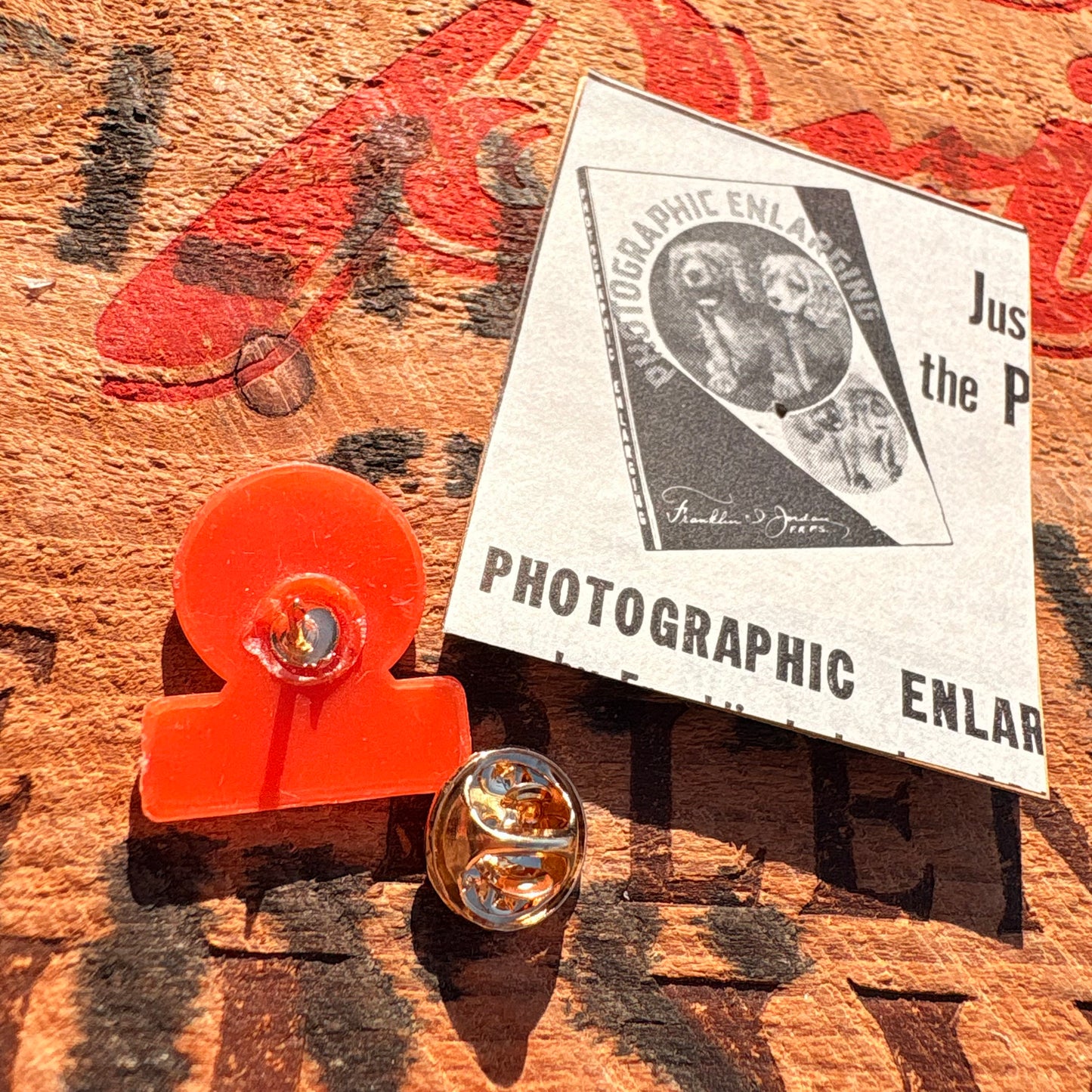 【-1950s Euro vintage】Advertising Hat Pin Pins 5