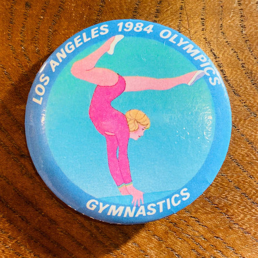 【1984 USA vintage】缶バッジ OLYMPICS