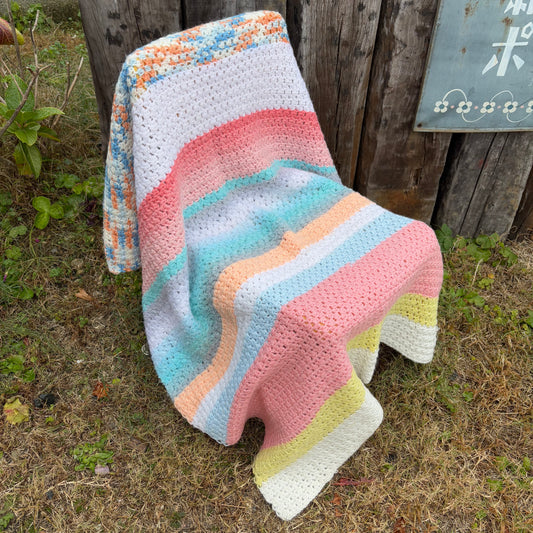 【USA vintage】granny blanket