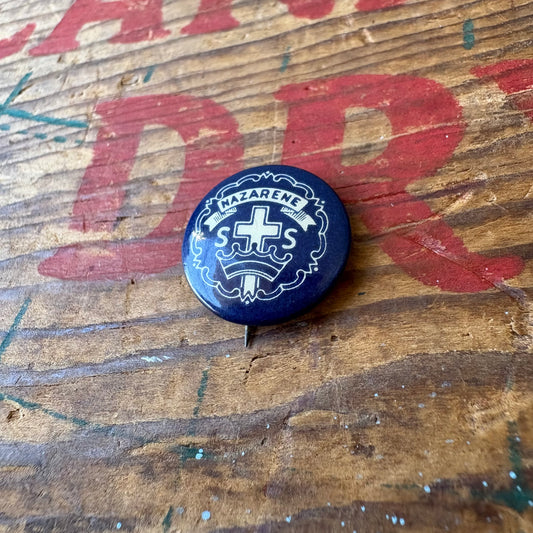 【USA vintage】PINBACK BUTTON NAZARENE