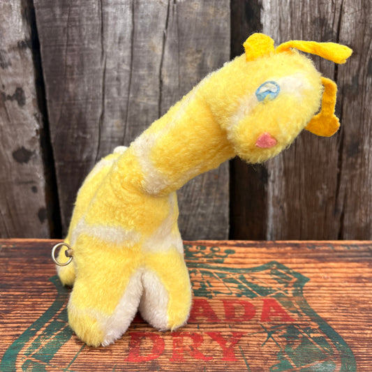 【1970s-1980s USA vintage】Eden toys giraffe orgel plush