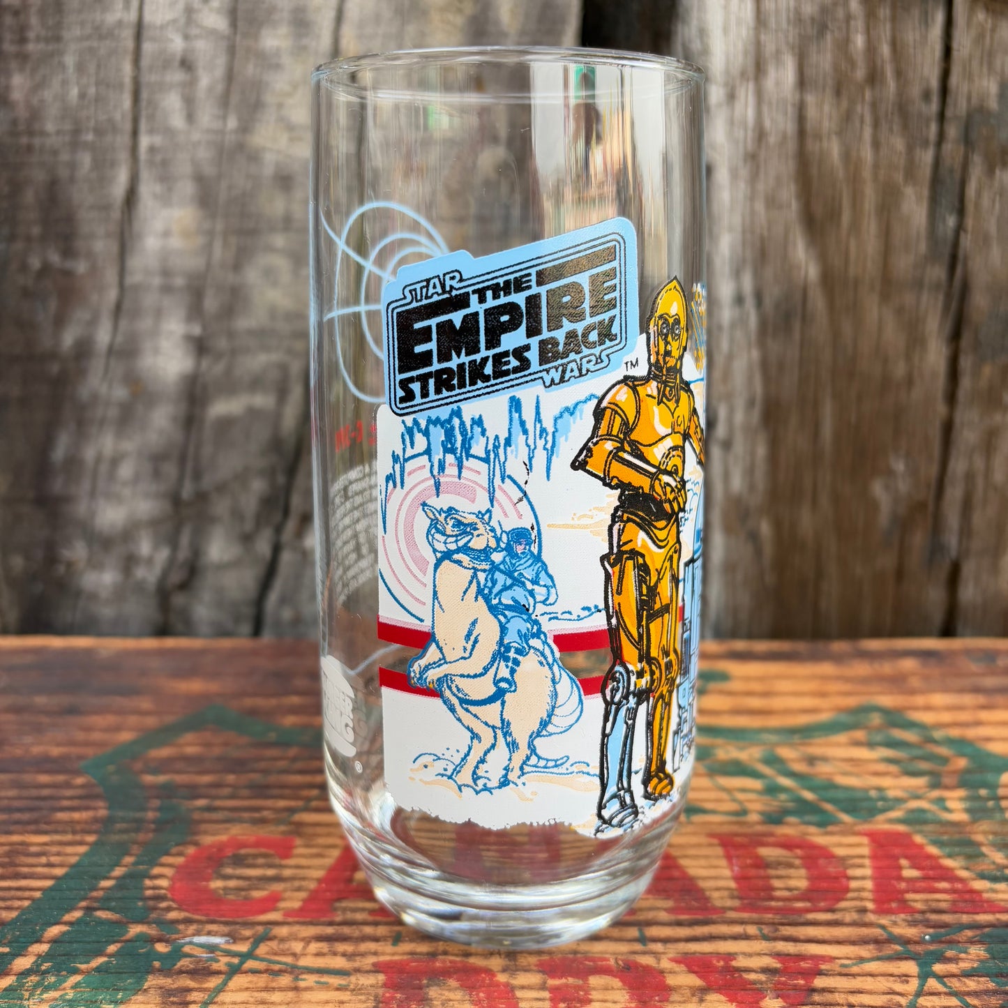 【1980 USA vintage】BURGER KING STAR WARS glass