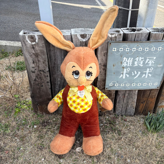 【1977 USA vintage】California Stuffed Toys BIG Rabbit plush