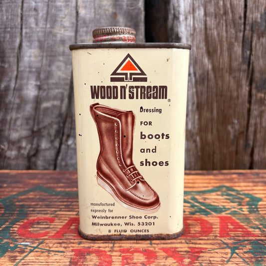 【USA vintage】WOOD n' STReam can