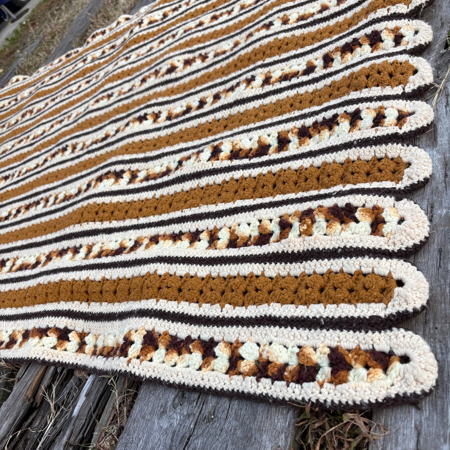 【 USA vintage】granny blanket