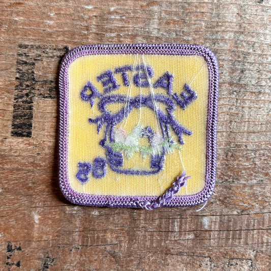 【USA vintage】ワッペン EASTER 85 ガールスカウト