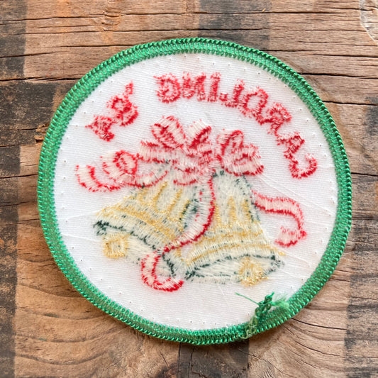 【USA vintage】ワッペン CAROLING ‘84