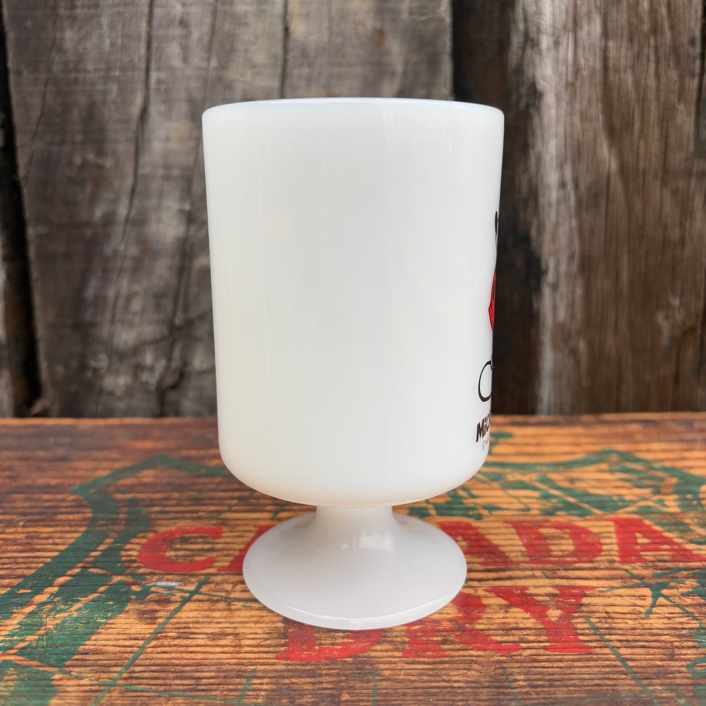 【1970s USA vintage】FEDERALMickey Mouse Footed mug up