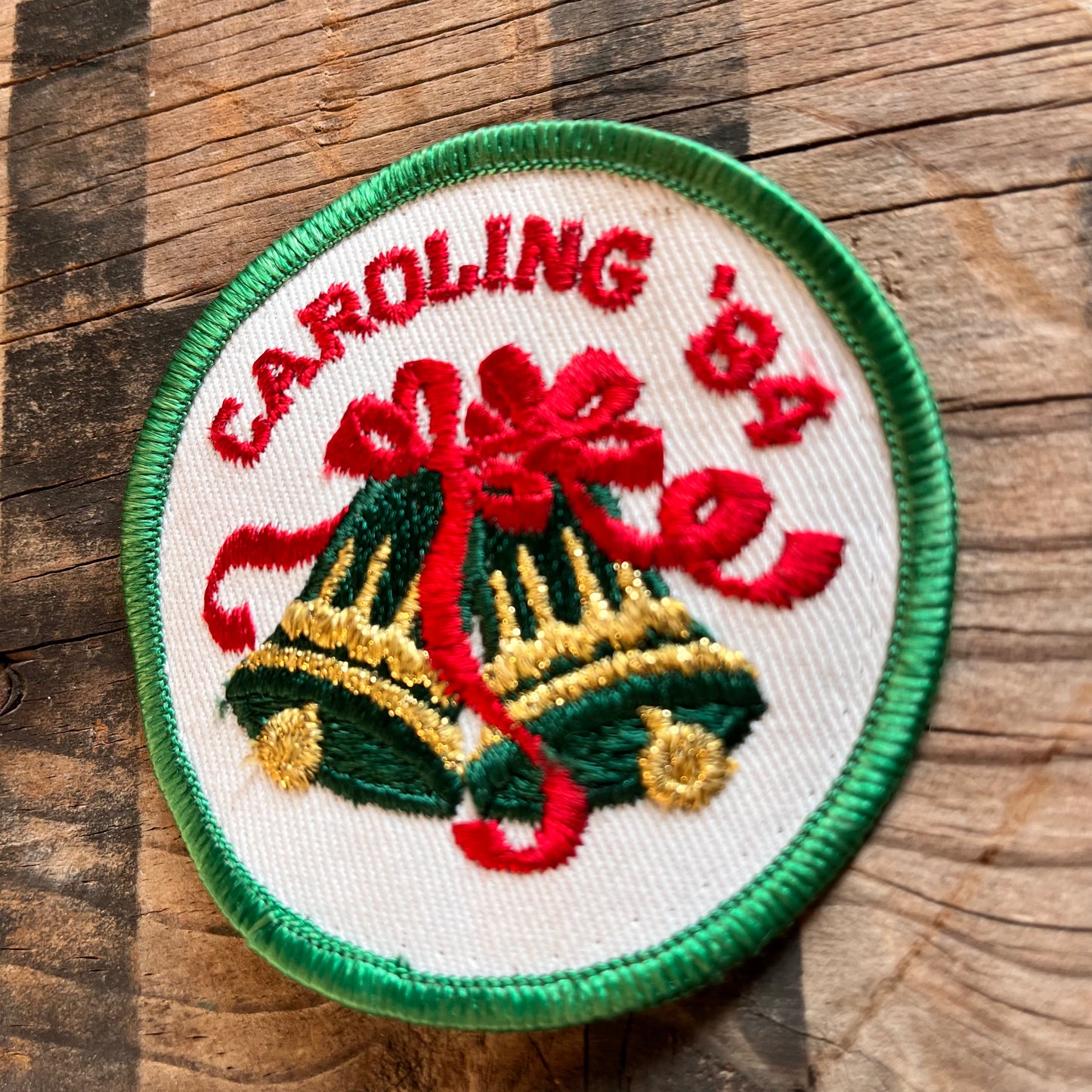 【USA vintage】ワッペン CAROLING ‘84