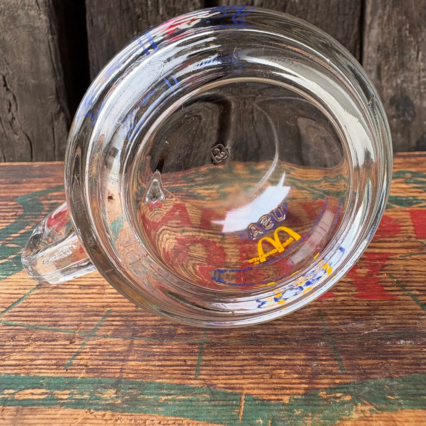 【1984 USA vintage】Olympic × McDonald glass