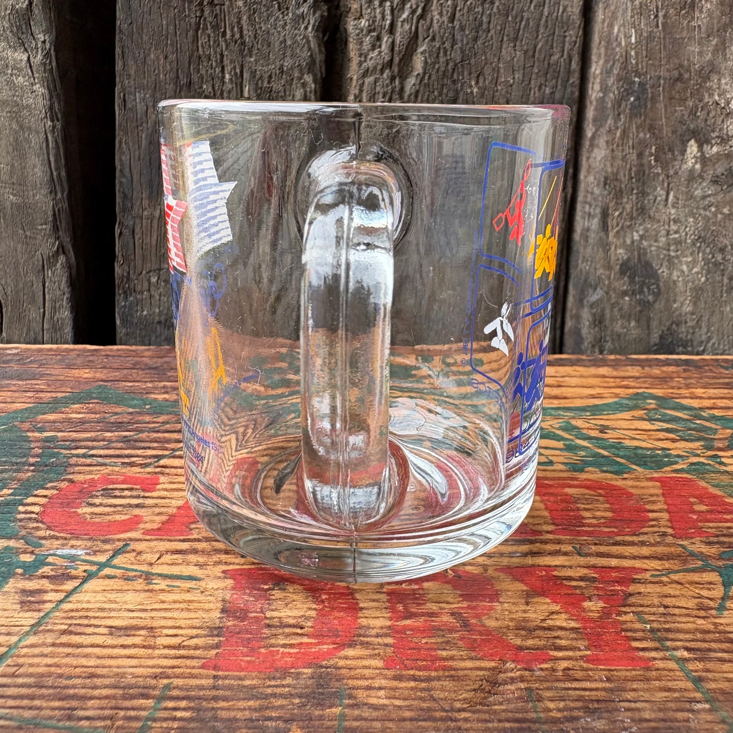 【1984 USA vintage】Olympic × McDonald glass