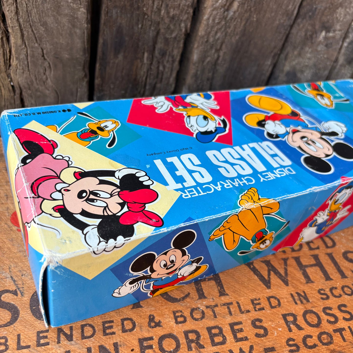 【1980s vintage】Disney Character GLASS SET