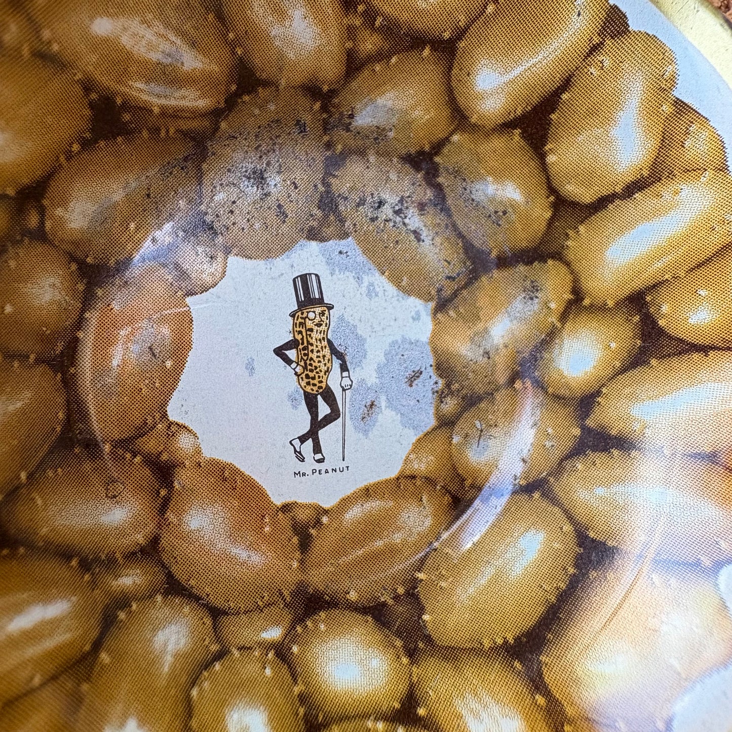 【1950s USA vintage】MR.PEANUT Snack Bowl