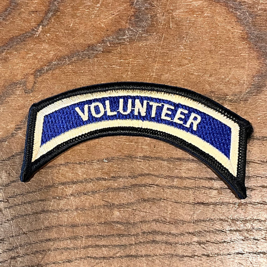 【USA vintage】ワッペン VOLUNTEER