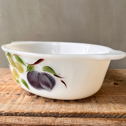 【USA vintage】Fire king Gay Fad Fruits Casserole
