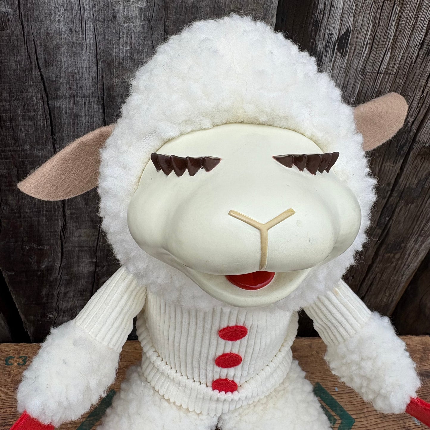 【1993 USA 】PLAYTECH Lamb Chop Hand Puppet