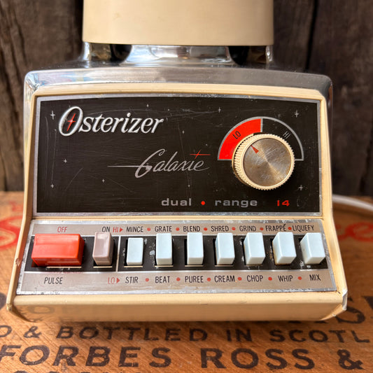 【1970s USA vintage】Osterizer Galaxie Dual Range 14 Blender