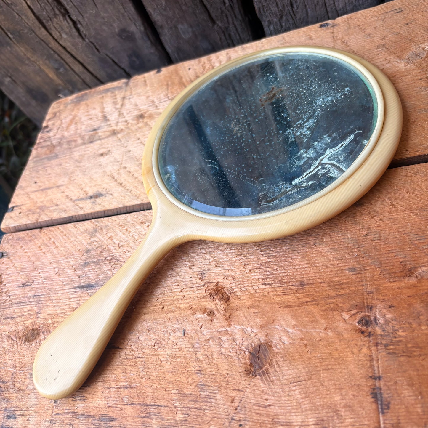 【1930s】Antique Hand Mirror