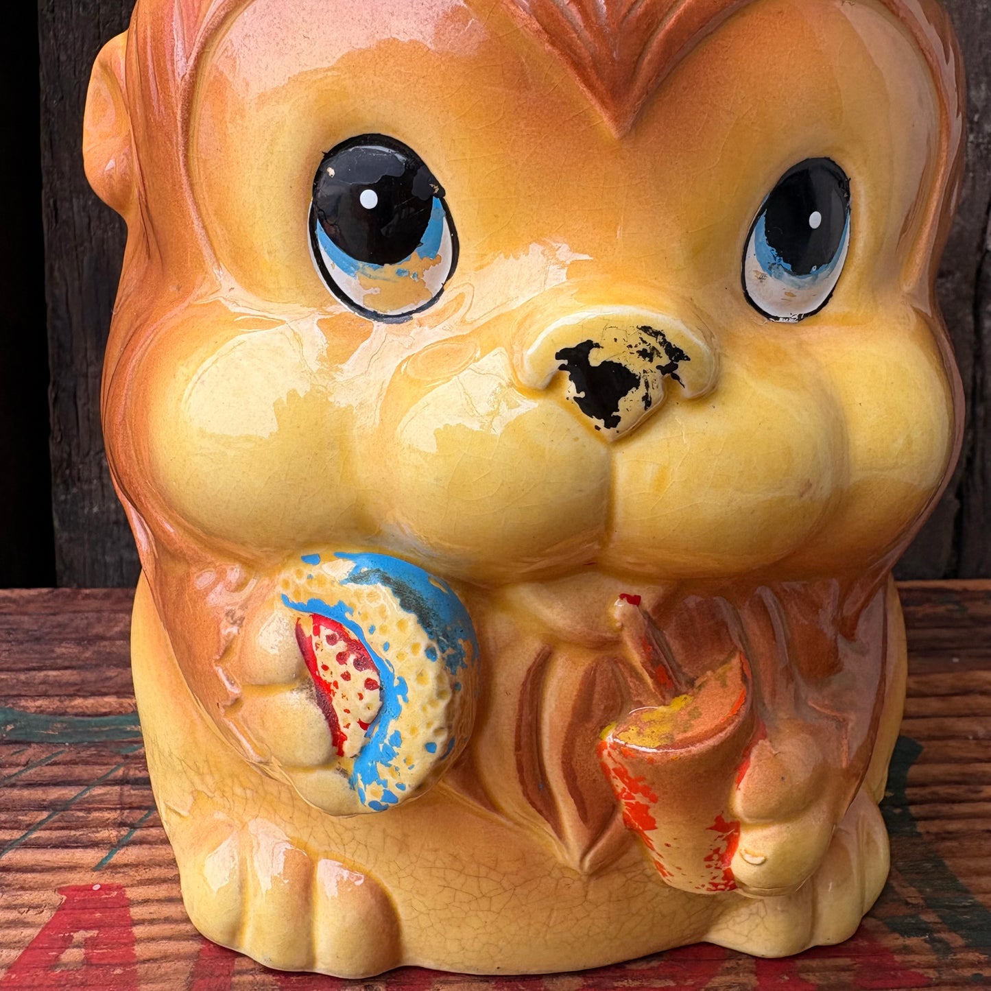 【1960s vintage 】cookie Jar JAPAN