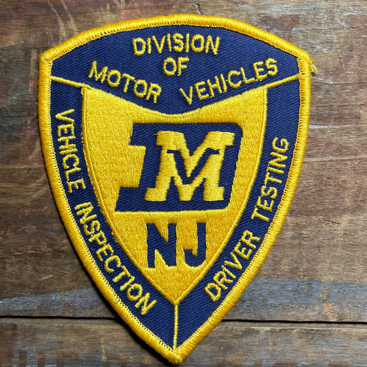 【USA vintage】ワッペン DIVISION OF MOTOR VEHICLES