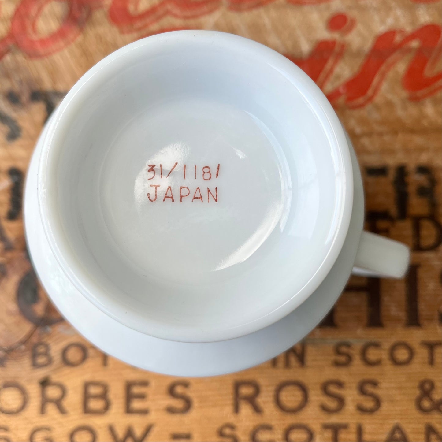 【JPN vintage】MCM JAPAN Flower Pedestal Mug