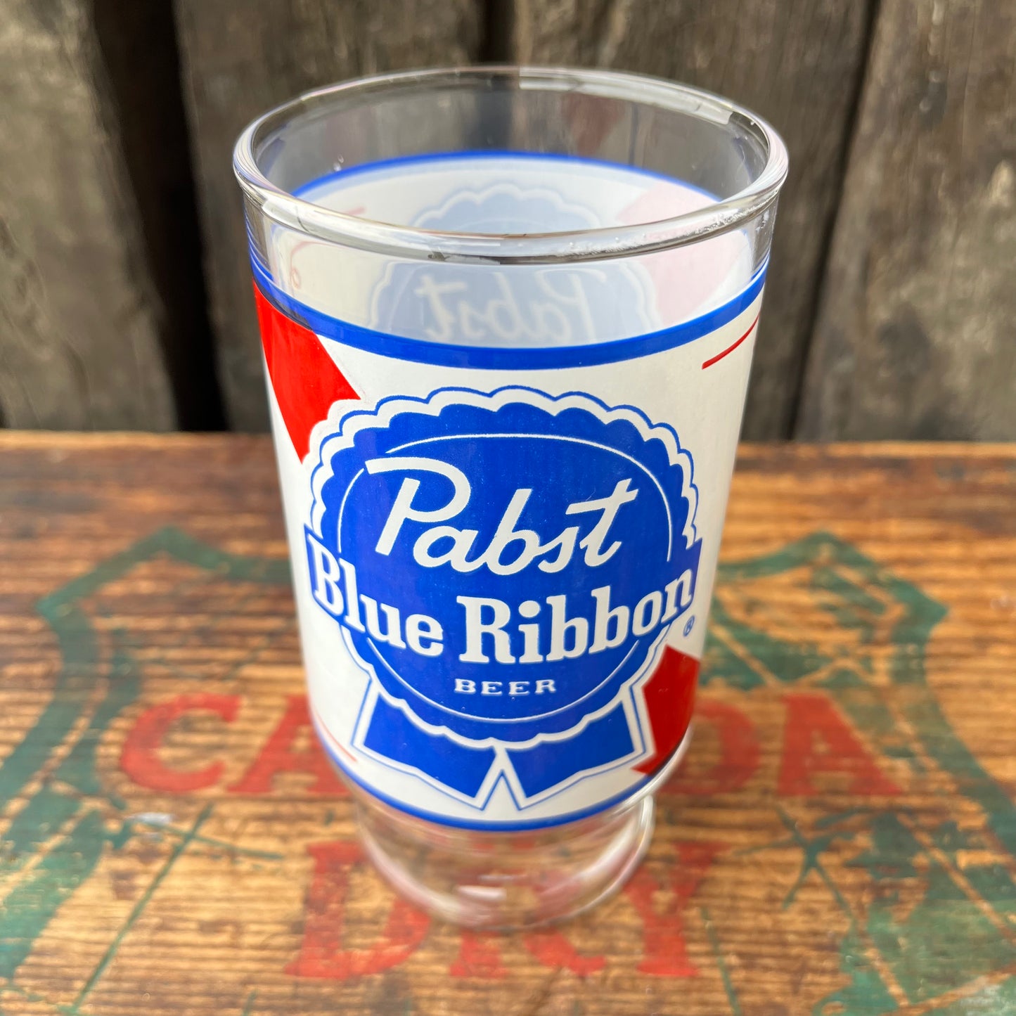【USA vintage】Pabst Blue Ribbon Glass