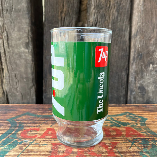 【USA vintage】7 UP The Uncola Glass