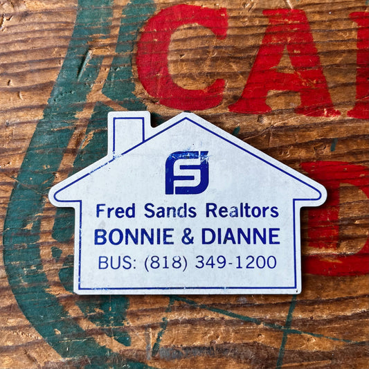 【USA vintage】Magnet Fred Sands Realtors