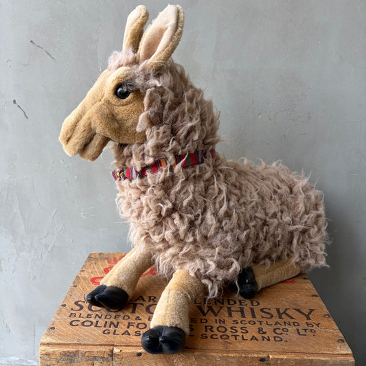 【USA vintage】Folkmanis, Inc. Llama Puppet