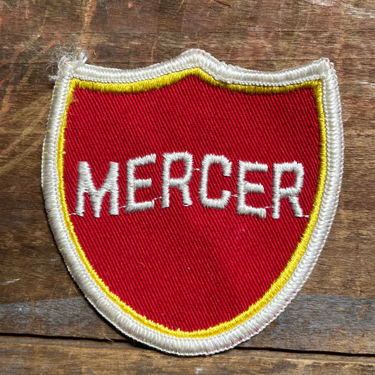 【USA vintage】ワッペン MERCER
