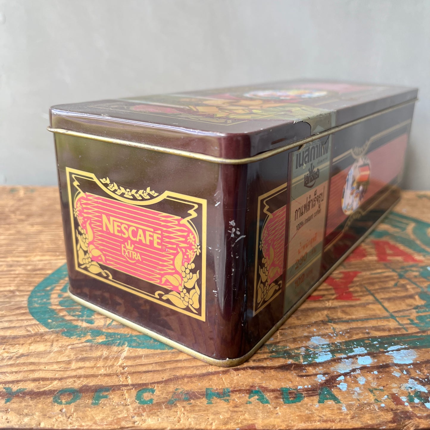 【vintage】NESCAFE Tin Can