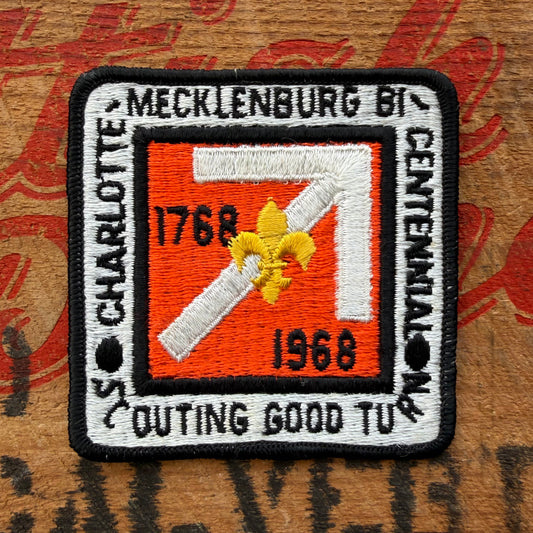【USA vintage】Boy Scout Charlotte Mecklenburg Patch