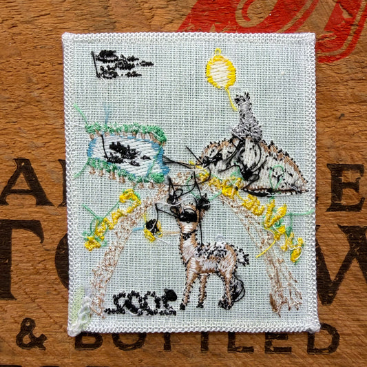 【USA vintage】Boy Scout Patch HiVue Day Camp