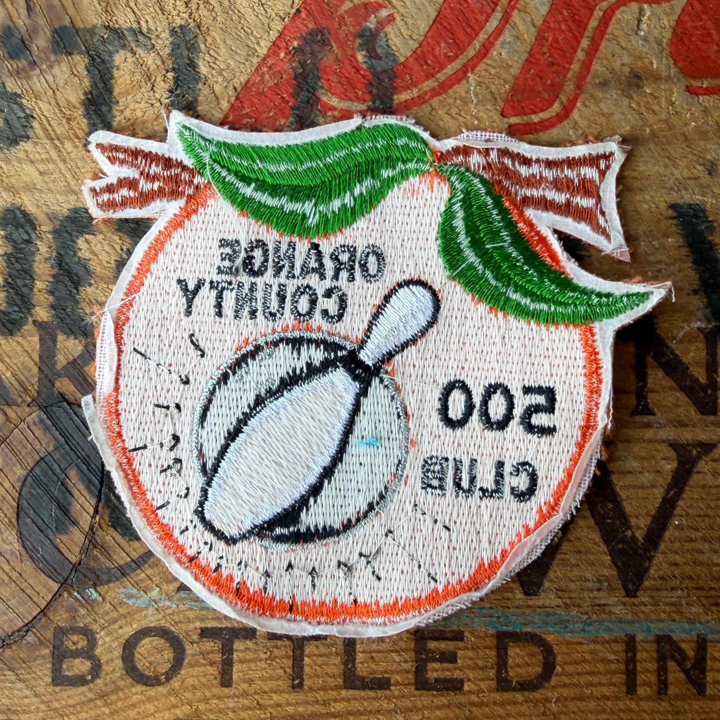 【USA vintage】Orange County 500 Club Patch