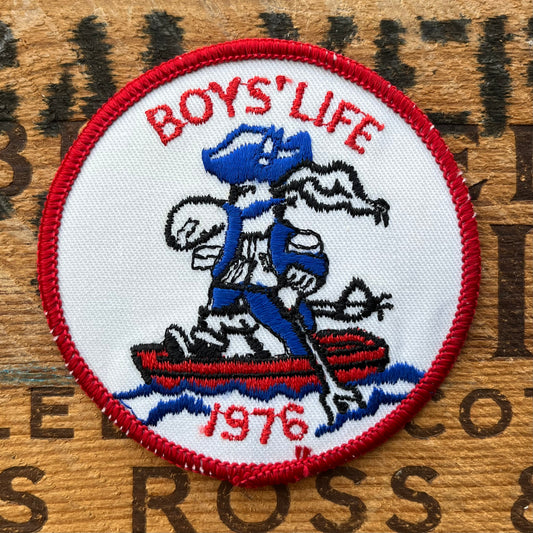 【USA vintage】Boy Scout Patch BOY’S LIFE