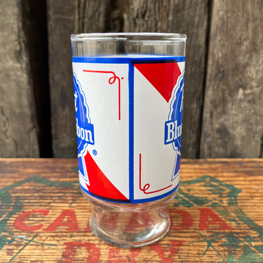 【USA vintage】Pabst Blue Ribbon Glass